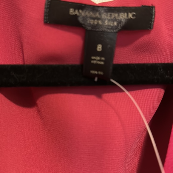 Raspberry silk maxi dress, brand new - Picture 4 of 6